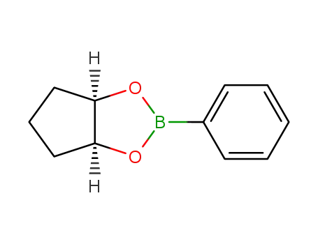 Molecular Structure of 7462-36-4 (2-phenyltetrahydro-3aH-cyclopenta[d][1,3,2]dioxaborole)