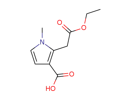 알파-에틸 3-카르복시-1-메틸-1H-피롤-2-아세테이트