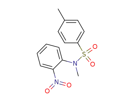 Molecular Structure of 6892-25-7 (N,4-dimethyl-N-(2-nitrophenyl)benzenesulfonamide)