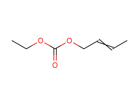 Molecular Structure of 121725-70-0 (but-2-enyl ethyl carbonate)