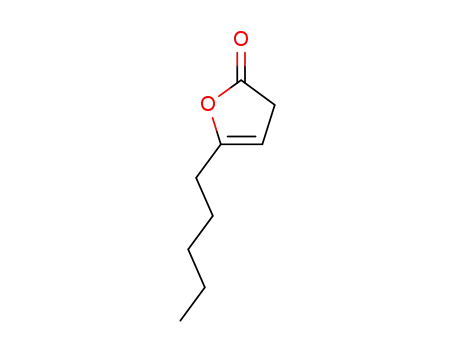 Molecular Structure of 51352-68-2 (2(3H)-Furanone, 5-pentyl-)