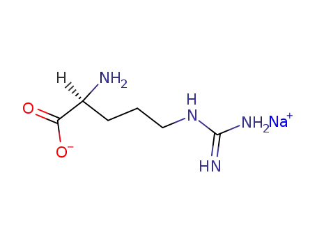 Molecular Structure of 15690-14-9 (L-Arginine, monosodium salt)