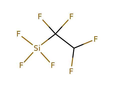 Molecular Structure of 4168-07-4 ((1,1,2,2-tetrafluoroethyl)trifluorosilane)