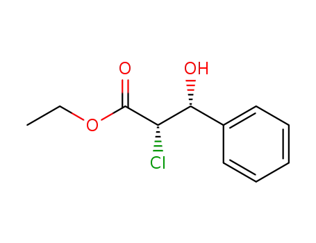 (2S,3R) ethyl 2-chloro-3-hydroxy-3-phenylpropionate
