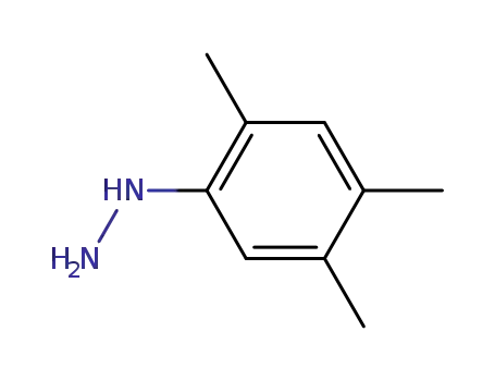 Molecular Structure of 90565-17-6 ((2,4,5-trimethyl-phenyl)-hydrazine)