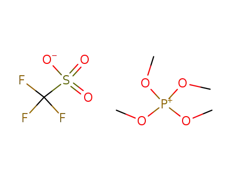 Molecular Structure of 78870-31-2 (tetramethoxyphosphonium trifluoromethanesulfonate)