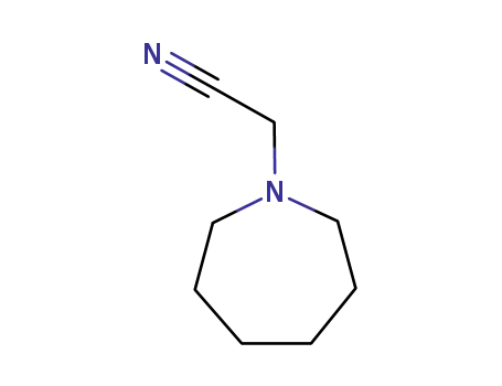 Molecular Structure of 54714-50-0 (HEXAMETHYLENEIMINOACETONITRILE)