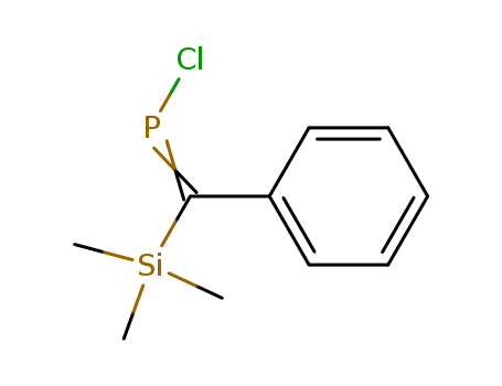 1-Phosphaethylene, 1-chloro-2-phenyl-2-(trimethylsilyl)-