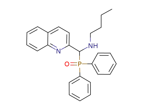 quinolin-2-yl(butylamino)methyldiphenylphosphine oxide