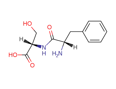 Molecular Structure of 16053-39-7 (H-PHE-SER-OH)