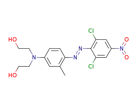 2,2′-[[3-メチル-4-[(2,6-ジクロロ-4-ニトロフェニル)アゾ]フェニル]イミノ]ビスエタノール