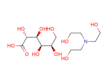 D-Gluconic acid, compound with 2,2,2-nitrilotrisethanol (1:1)