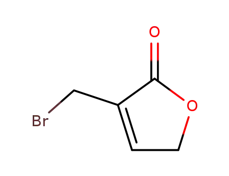 Molecular Structure of 58588-90-2 (α-bromomethyl-γ-butene lactone)