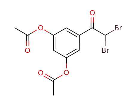 Ethanone, 1-[3,5-bis(acetyloxy)phenyl]-2,2-dibromo-