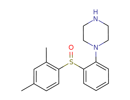 1-[2-[(2,4-diMethylphenyl)sulfinyl]phenyl]- Piperazine