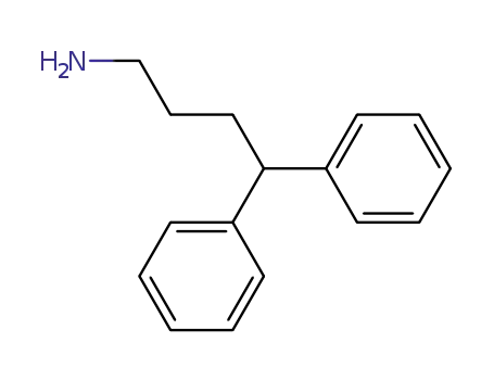 Molecular Structure of 36765-74-9 (4,4-diphenylbutylamine)