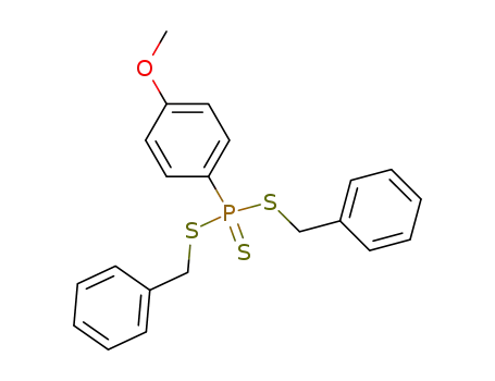 S,S-dibenzyl 4-methoxyphenylphosphonotrithioate