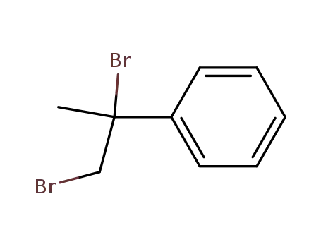 Molecular Structure of 36043-44-4 (Benzene, (1,2-dibromo-1-methylethyl)-)