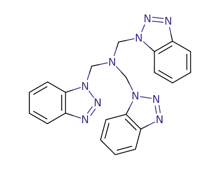 Molecular Structure of 121238-82-2 (tris(benzotriazol-1-ylmethyl)amine)