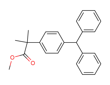 2-Methyl-2-(4-diphenylmethyl-phenyl)-propionsaeure-methylester