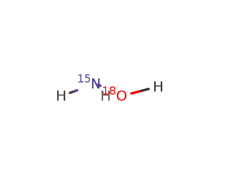 Molecular Structure of 113321-73-6 (<sup>(15)</sup>NH<sub>2</sub><sup>(18)</sup>OH)