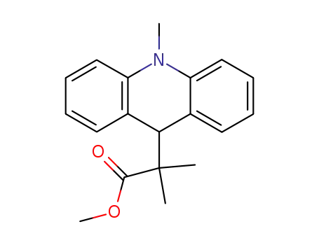 2-methyl-2-(10-methyl-9,10-dihydro-acridin-9-yl)-propionic acid methyl ester