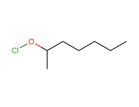 Molecular Structure of 82004-65-7 (2-heptyl-hypochlorite)