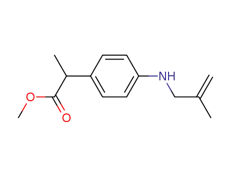 α-メチル-4-[(2-メチル-2-プロペニル)アミノ]ベンゼン酢酸メチル