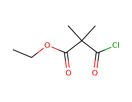 Propanoic acid,3-chloro-2,2-dimethyl-3-oxo-, ethyl ester
