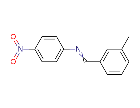 벤젠아민,N-[(3-메틸페닐)메틸렌]-4-니트로-