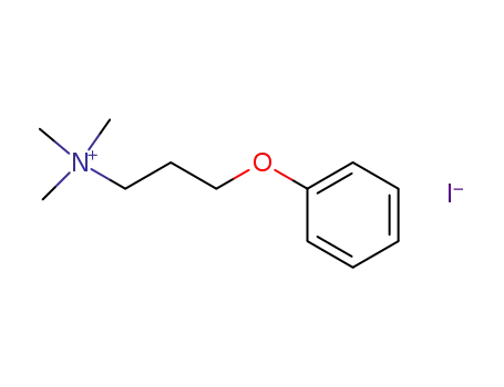 trimethyl-(3-phenoxy-propyl)-ammonium; iodide