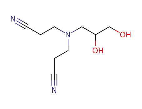 (2,3-Dihydroxypropyl)bis(2-cyanethyl)amine