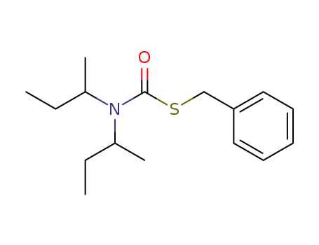 Carbamothioic acid,N,N-bis(1-methylpropyl)-, S-(phenylmethyl) ester