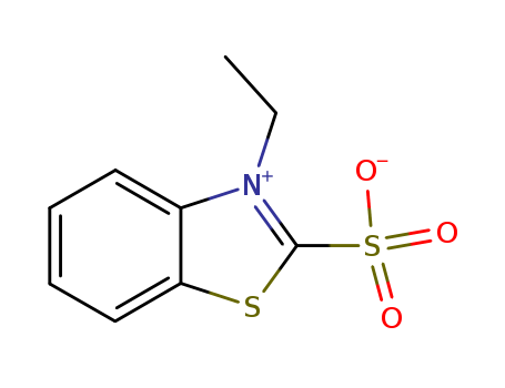 Benzothiazolium,3-ethyl-2-sulfo-, inner salt
