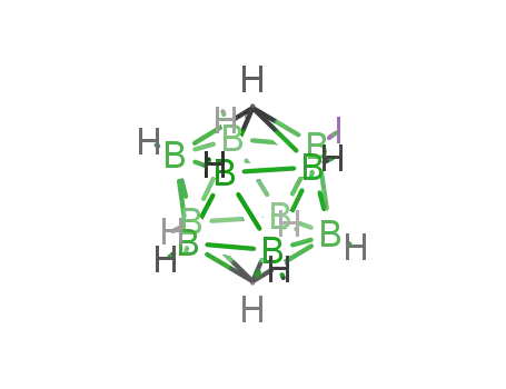 Molecular Structure of 22784-33-4 (2-iodo-closo-1,12-dodecaborane)