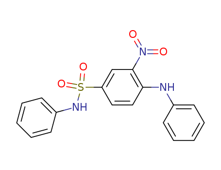4-anilino-3-nitro-N-phenylbenzenesulfonamide