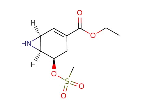 ethyl (1S,5R,6S)-5-methanesulfonyloxy-7-azabicyclo[4.1.0]hept-2-ene-3-carboxylate