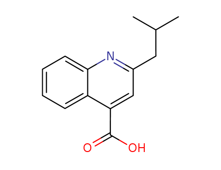 2-ISOBUTYL-QUINOLINE-4-CARBOXYLIC ACID