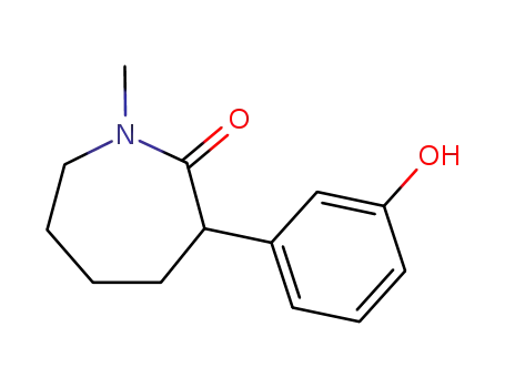 Hexahydro-3-(3-hydroxyphenyl)-1-methyl-2H-azepin-2-one