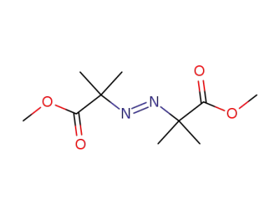 2-(1-methoxycarbonyl-1-methylethylazo)-2-methylpropionic acid methyl ester