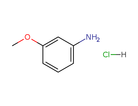Benzenamine,3-methoxy-, hydrochloride (1:1)
