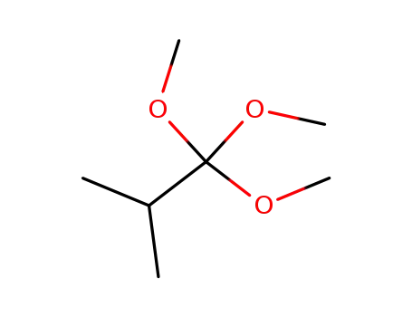 Molecular Structure of 52698-46-1 (1,1,1-Trimethoxy-2-methylpropane)