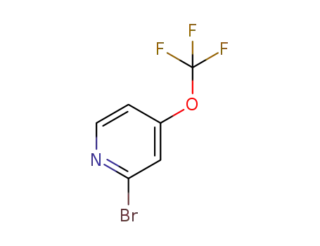 Molecular Structure of 1206977-89-0 (2-bromo-4-(trifluoromethoxy)pyridine)