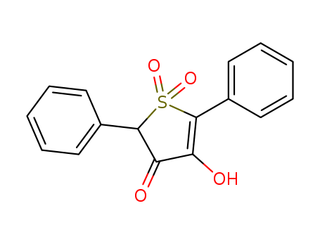 4-Hydroxy-2,5-diphenylthiophen-3(2H)-one 1,1-dioxide