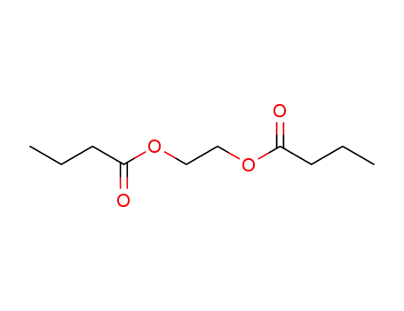 Molecular Structure of 105-72-6 (ETHYLENE GLYCOL DI-N-BUTYRATE)