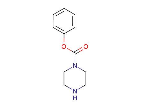 Molecular Structure of 50606-33-2 (1-Piperazinecarboxylic acid, phenyl ester)