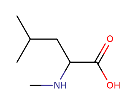 Molecular Structure of 2566-33-8 (N-ME-DL-LEU-OH HCL)