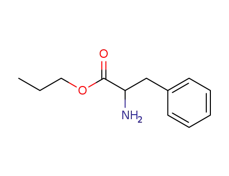 Molecular Structure of 114260-57-0 (DL-Phenylalanine, propyl ester)