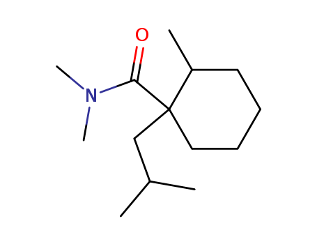 Cyclohexanecarboxamide,N,N,2-trimethyl-1-(2-methylpropyl)-