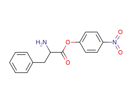 Molecular Structure of 55895-89-1 (D,L-phenylalanine p-nitrophenyl ester)